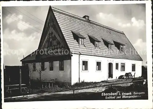 Ebersdorf Habartice Lausitz Gasthof zur Morgensonne / Friedland /Lieberec