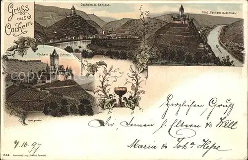 Cochem Mosel Schloss Cond / Cochem /Cochem-Zell LKR