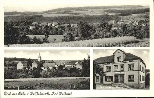 Buehl Waldshut Gasthaus zum Roessle / Waldshut Tiengen /Waldshut LKR