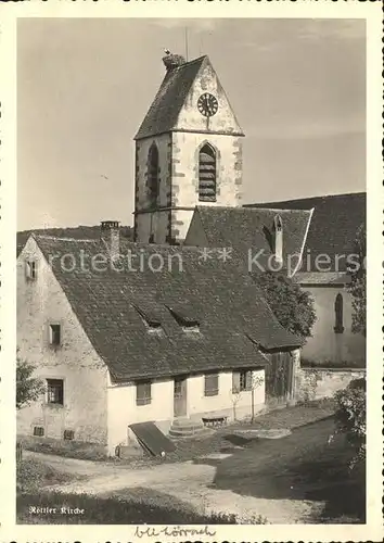 Roetteln Roettelweiler Kirche / Loerrach /Loerrach LKR