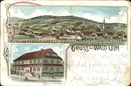 Wald Ulm Donau Gasthaus zum Kreuz / Ulm /Alb-Donau-Kreis LKR