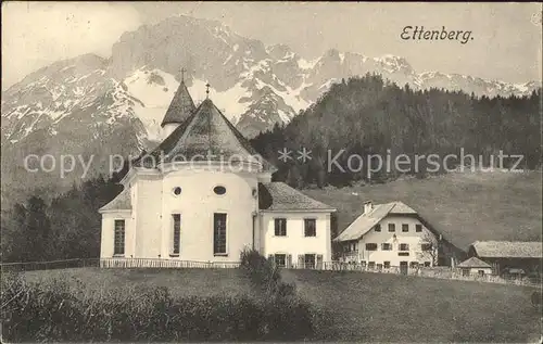 Ettenberg Kirche / Marktschellenberg /Berchtesgadener Land LKR