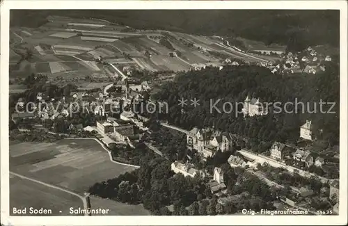 Salmuenster Bad Soden Fliegeraufnahme / Bad Soden am Taunus /Main-Taunus-Kreis LKR