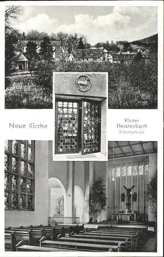 Heisterbach Neue Kirche Kloster / Koenigswinter /Rhein-Sieg-Kreis LKR