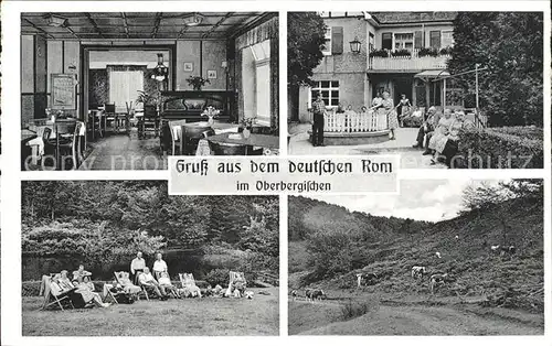 Rom Morsbach Gasthaus-Pension Heinrich Klein / Morsbach /Oberbergischer Kreis LKR