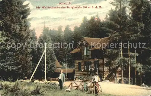 Kirnach Waldschenke des Burghotels / Unterkirnach Villingen Schwenningen /Schwarzwald-Baar-Kreis LKR