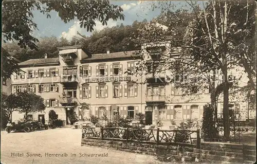 Herrenalb Loeffenau Schwarzwald Hotel Sonne  / March /Breisgau-Hochschwarzwald LKR
