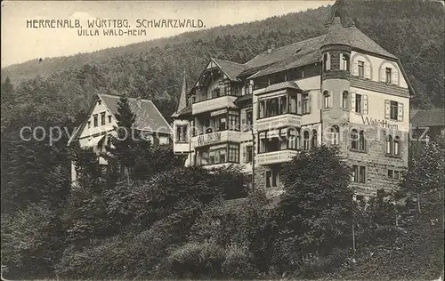 Herrenalb Loeffenau Schwarzwald Villa Wald-Heim / March /Breisgau-Hochschwarzwald LKR