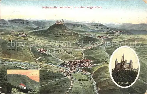 Hohenzollern Umgebung Stetten Hechingen Hausrer B.  / Hechingen /Zollernalbkreis LKR