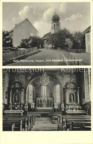 Neustadt Schwarzwald Kath. Pfarrkirchen Kappel Amt  / Titisee-Neustadt /Breisgau-Hochschwarzwald LKR
