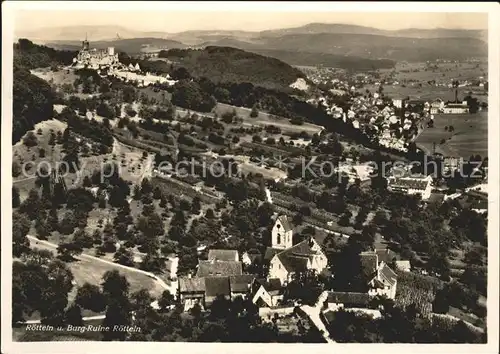 Roetteln Roettelweiler Burg Ruine Roetteln / Loerrach /Loerrach LKR