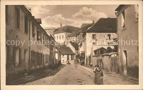 Bad Sulzbach Strasse in der unteren Stadt / Lautenbach /Ortenaukreis LKR