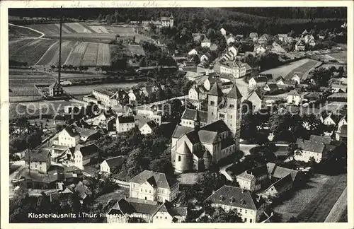 Klosterlausnitz Bad Fliegeraufnahme / Bad Klosterlausnitz /Saale-Holzland-Kreis LKR