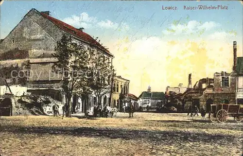 Lowicz Kaiser-Wilhelm-Platz / Tschechische Republik /