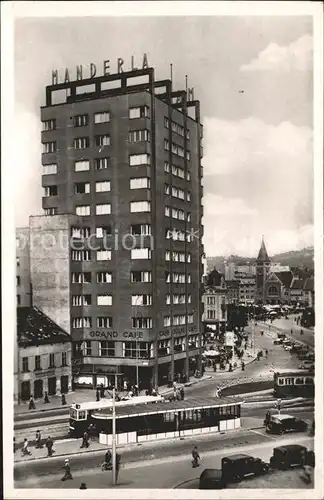 Bratislava Grand Hotel Manderla Strassenbahn / Polen /Polen