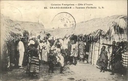 Grand Bassam Colonies Francaises Cote d' lvoire / Afrika /