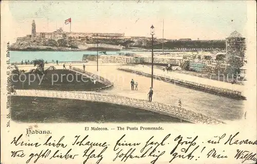 Habana Havana El Malecon Punta Promenade / Havana /