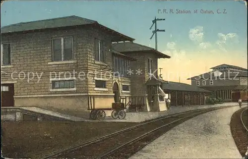 Panama PRR Station at Gatun / Panama /
