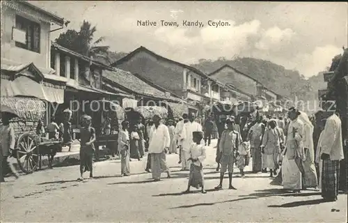 Kandy Sri Lanka Native Town / Kandy /