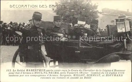 Taourirt Decoration des Braves Legion d'Honneur Combat 1910 / Marokko /