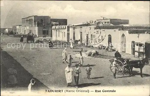 Taourirt Rue Centrale / Marokko /