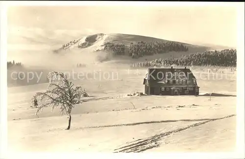 Herzogenhorn Morgenstimmung am Gasthaus / Feldberg (Schwarzwald) /Breisgau-Hochschwarzwald LKR