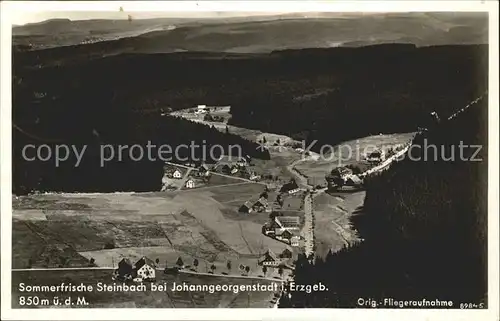 Steinbach Erzgebirge Fliegeraufnahme / Johanngeorgenstadt /Erzgebirgskreis LKR