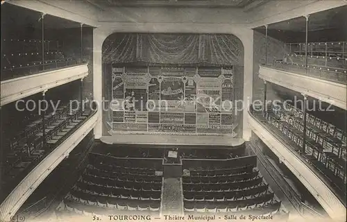 Tourcoing Nord Theatre Municipal Salle de Spectacle / Tourcoing /Arrond. de Lille