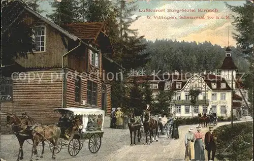 Kirnach Burh-Hotel Pferdekutsche / Unterkirnach Villingen Schwenningen /Schwarzwald-Baar-Kreis LKR