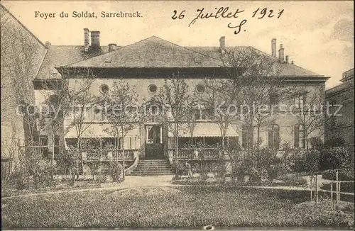Sarrebruck Foyer du Soldat / Saarbruecken /Saarbruecken Stadtkreis