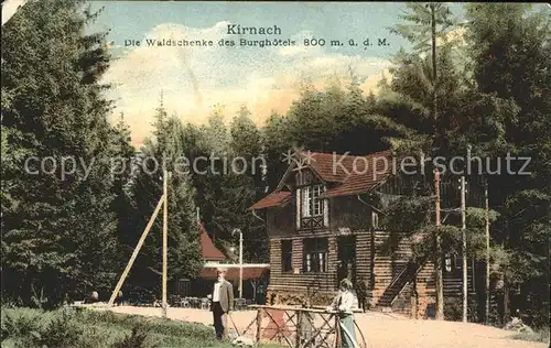 Kirnach Waldschenke Burghotel / Unterkirnach Villingen Schwenningen /Schwarzwald-Baar-Kreis LKR