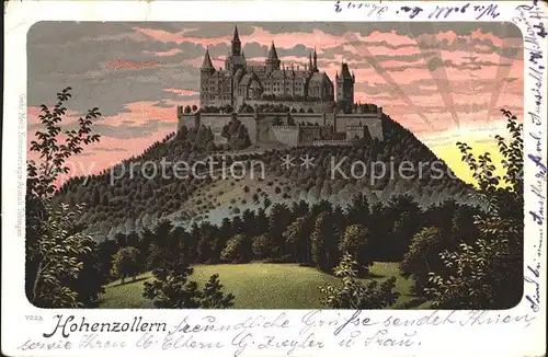 Hohenzollern Burg / Hechingen /Zollernalbkreis LKR