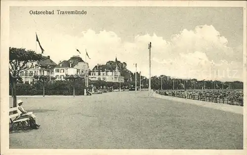 Travemuende Ostseebad Promenade Ostseebad /  /