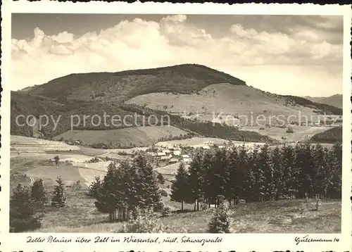 Foto Gutermann Nr. 14 Zeller Blauen Zell im Wiesental Schwarzwald  / Loerrach /Loerrach LKR