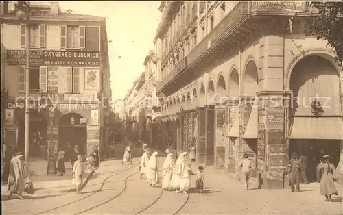 Alger Algerien Strassenpartie / Algier Algerien /