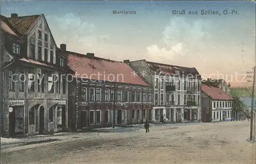 Ostpreussen Region Szillen Marktplatz / Ostpreussen /