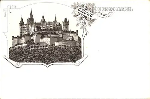 Hohenzollern Burg Hohenzollern / Hechingen /Zollernalbkreis LKR