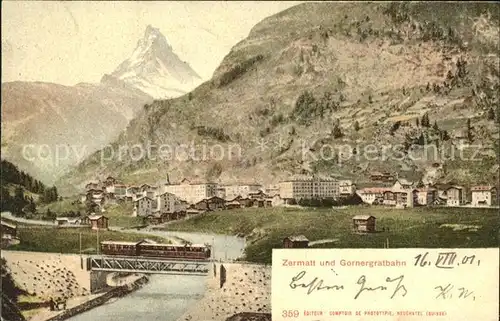 Zermatt VS Gornergratbahn / Zermatt /Bz. Visp