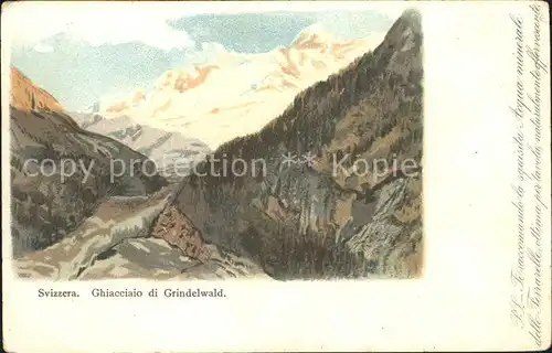 Grindelwaldgletscher Ghiacciaio di Grindelwald / Grindelwald /Bz. Interlaken