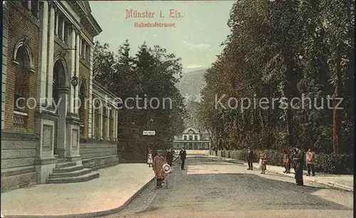 Muenster Elsass Bahnhofstrasse / Munster /Arrond. de Colmar