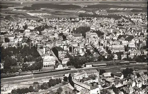 Schwenningen Neckar Fliegeraufnahme / Villingen-Schwenningen /Schwarzwald-Baar-Kreis LKR