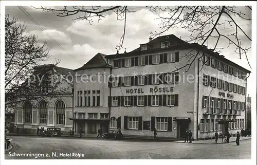 Schwenningen Neckar Hotel Roessle / Villingen-Schwenningen /Schwarzwald-Baar-Kreis LKR