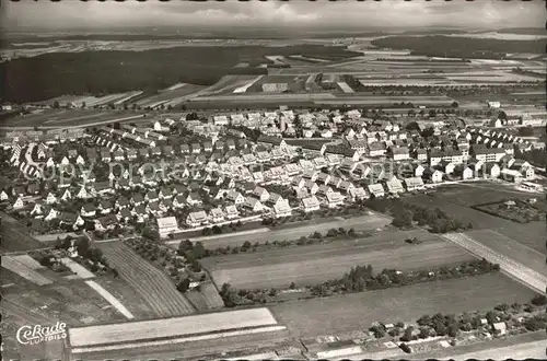 Schwenningen Neckar Siedlung Sauerwasen Fliegeraufnahme / Villingen-Schwenningen /Schwarzwald-Baar-Kreis LKR