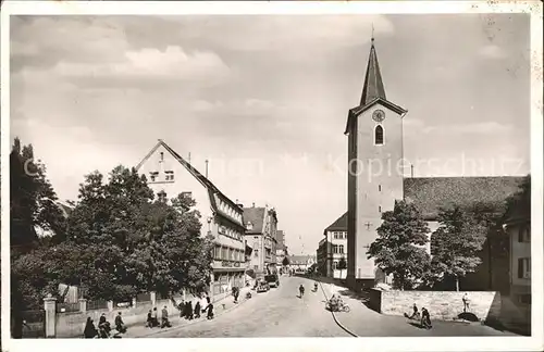 Schwenningen Neckar Evangelische Stadtkirche / Villingen-Schwenningen /Schwarzwald-Baar-Kreis LKR