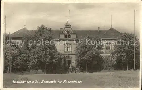 Schwenningen Neckar Fachschule fuer Feinmechanik /  /