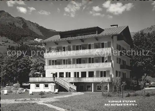 Bad Hofgastein Kurhaus Stefanie / Bad Hofgastein /Pinzgau-Pongau