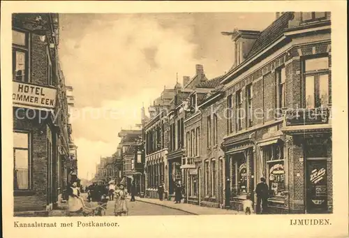 Ijmuiden Kanaalstraat Postkantoor / Niederlande /