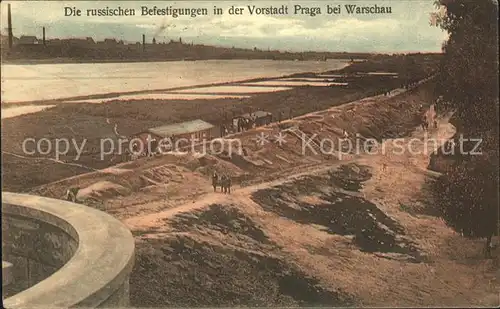 Warschau Masowien Die Russische Befestigung in der Vorstadt Praga bei Warschau / Warschau /Masowien