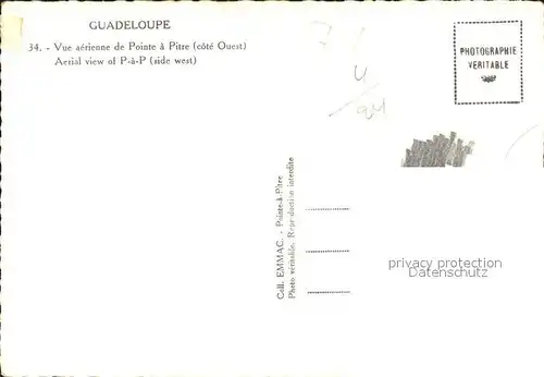 Guadeloupe Fliegeraufnahme / Guadeloupe /