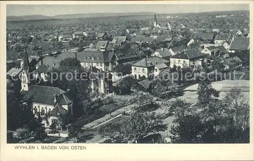 Wyhlen Teilansicht / Grenzach-Wyhlen /Loerrach LKR